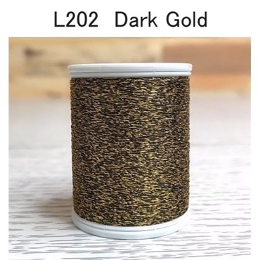 ジャストエース LAME THREAD(ラメスレッド)(L202 Dark Gold)